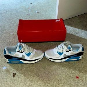 Air max 90 Size 8.5 Blue color way
